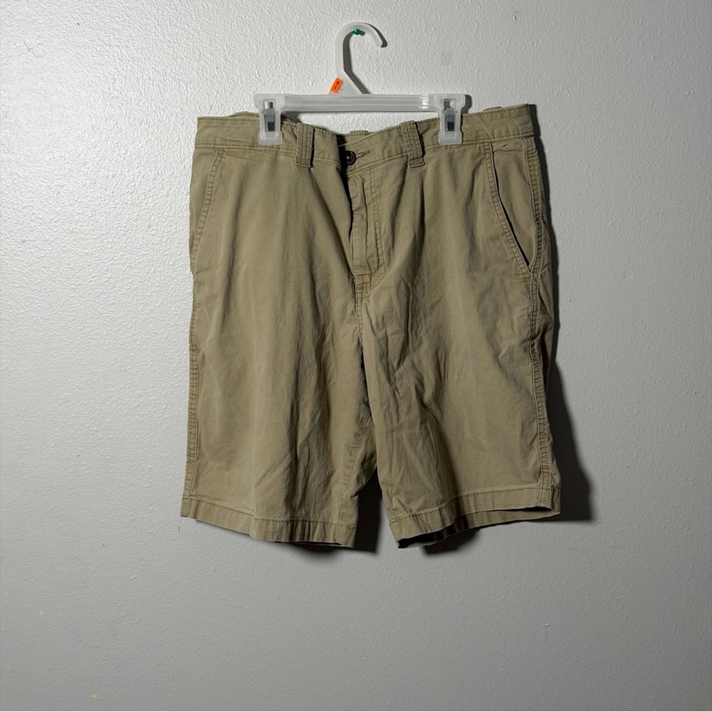 Magellan Outdoors Khaki‎ Classic Tan Men's Cargo Baggy Shorts size 35W